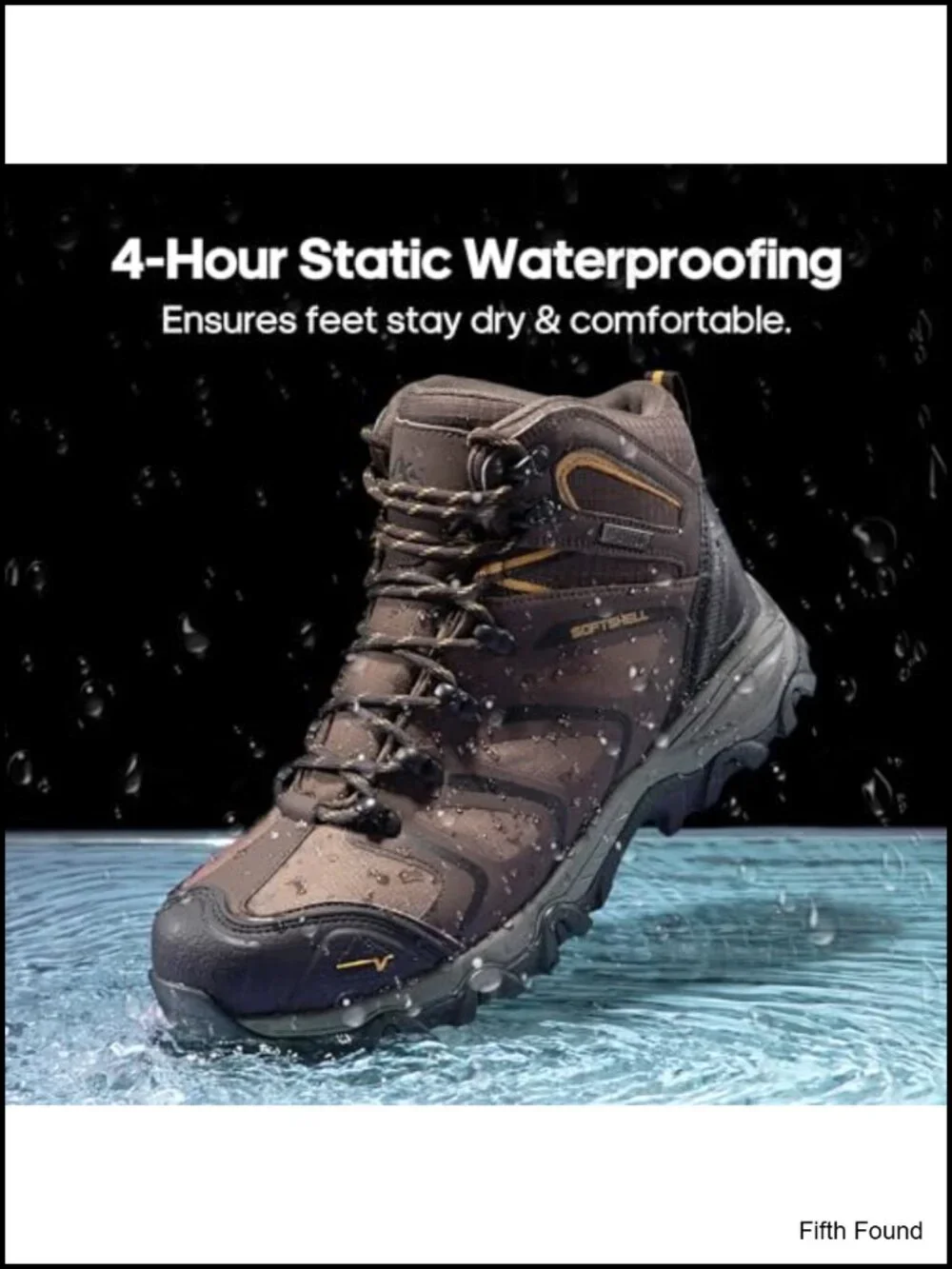 Waterproof Steel Toe Work Boots Construction Safety Lace-Up